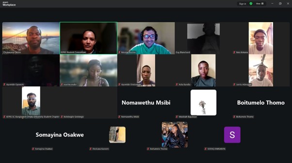 Reflections on the ISPRS SC Virtual Breakout Session: 2nd October 2025