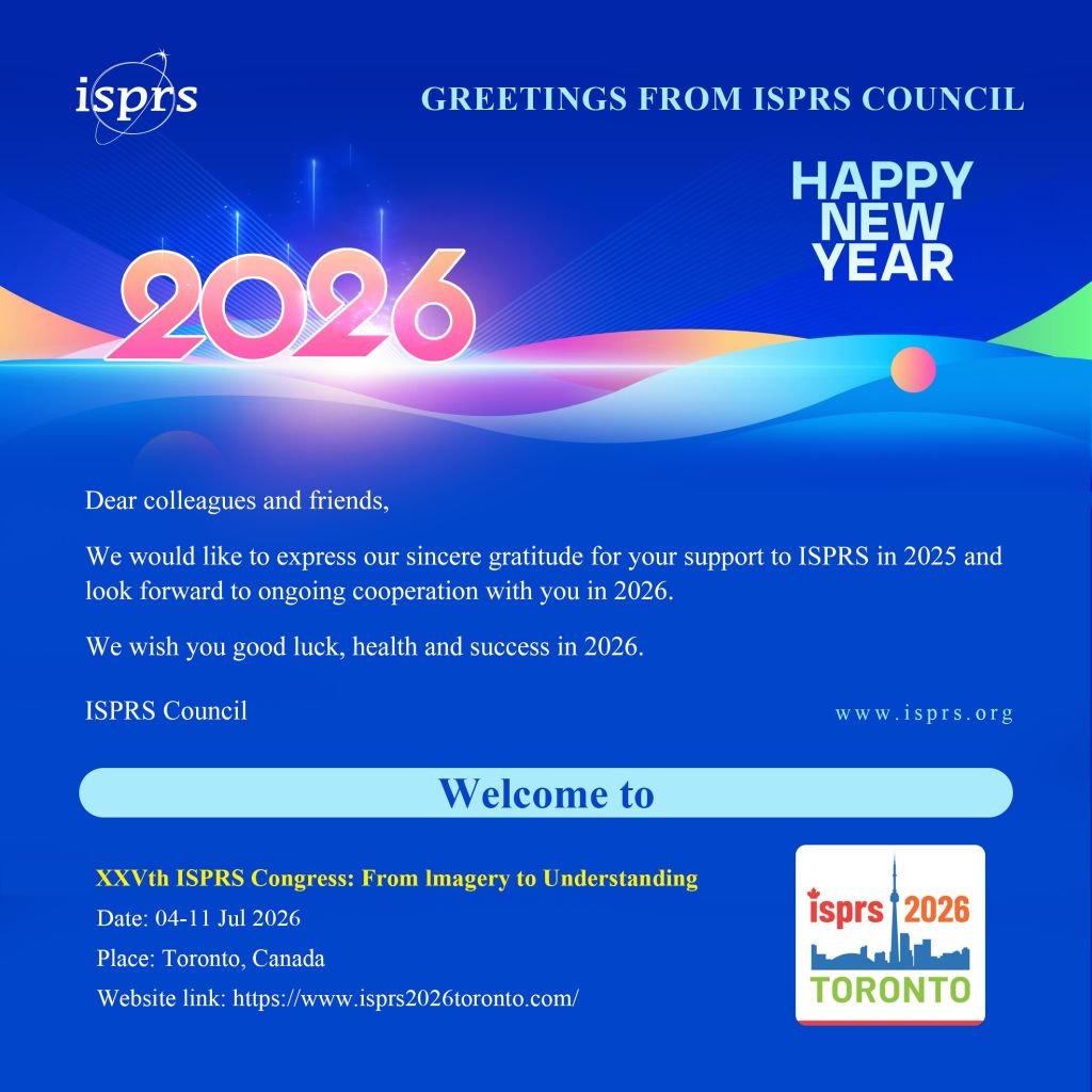Greetings from ISPRS Council
