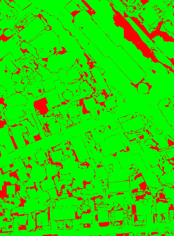 red/green image