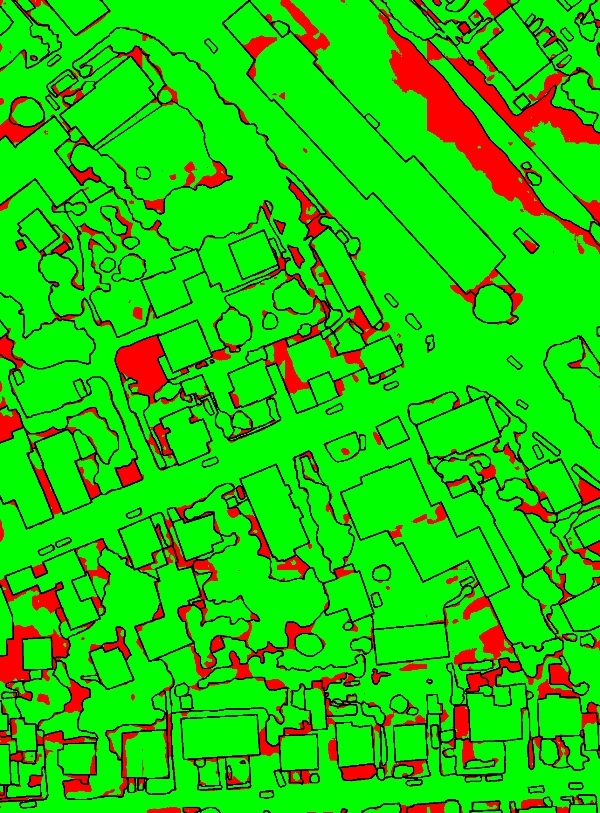 red/green image