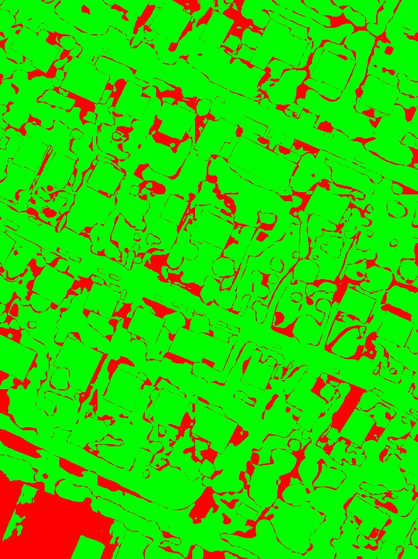 red/green image