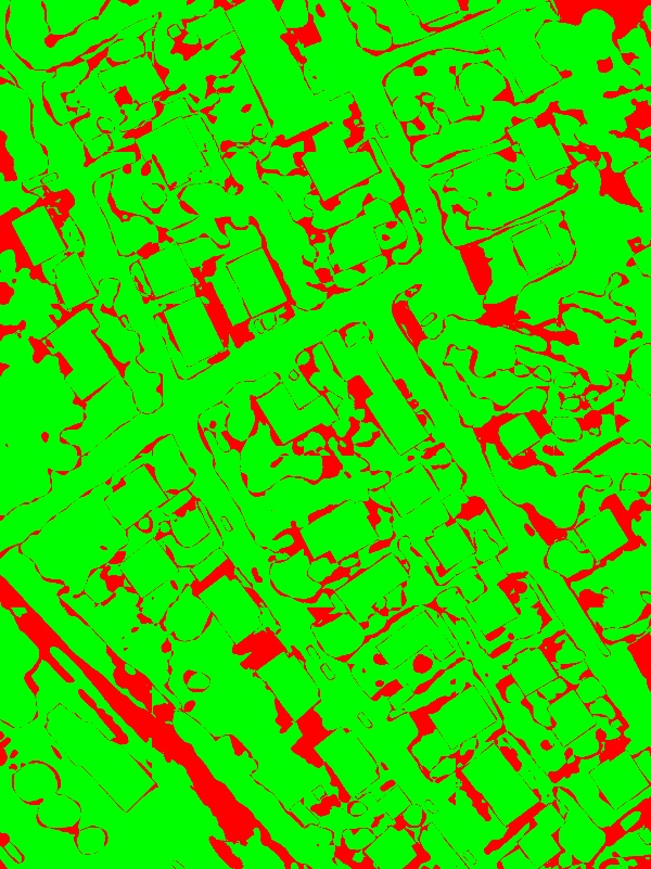 red/green image