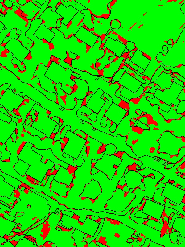 red/green image