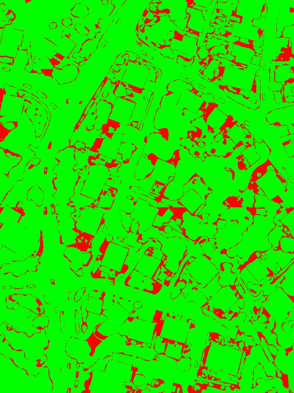 red/green image