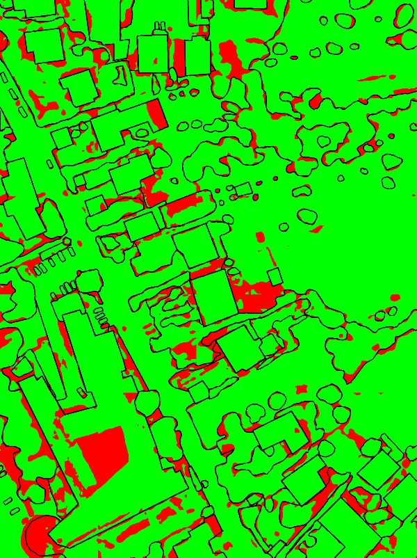 red/green image