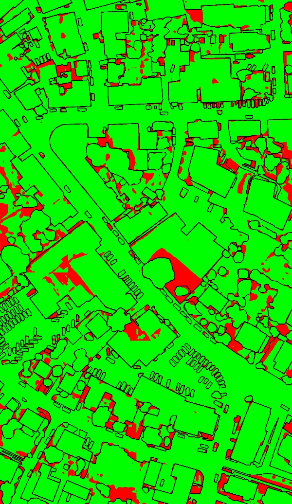 red/green image