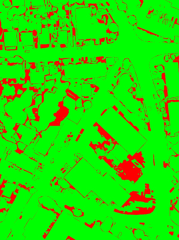 red/green image