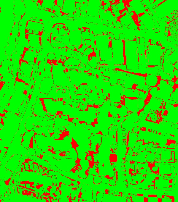 red/green image