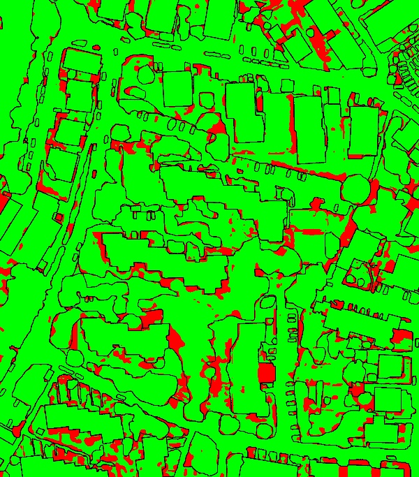 red/green image