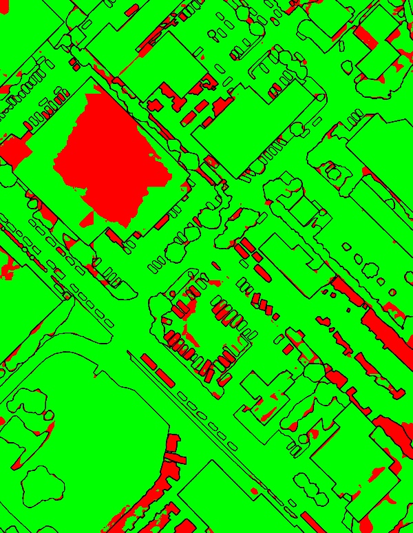 red/green image