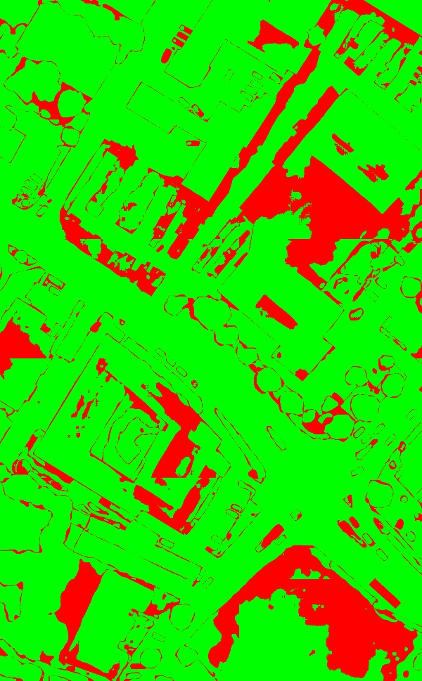 red/green image