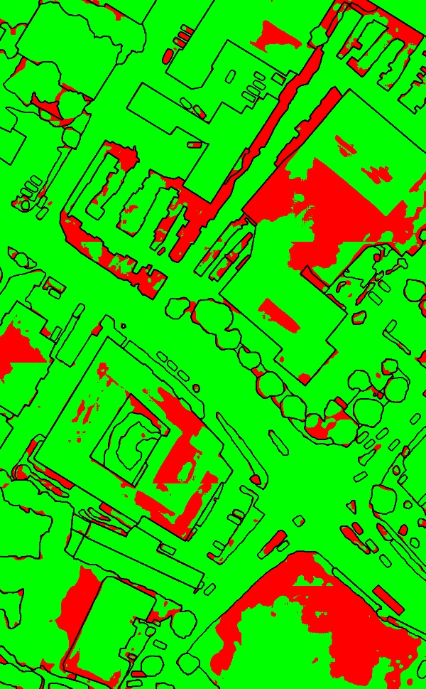 red/green image