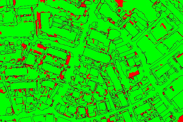 red/green image