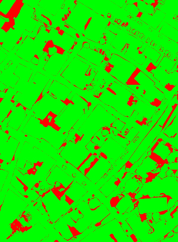 red/green image