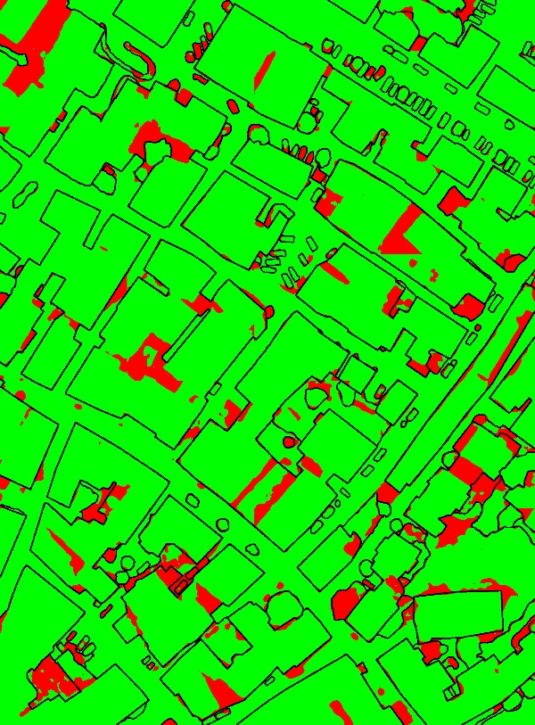 red/green image