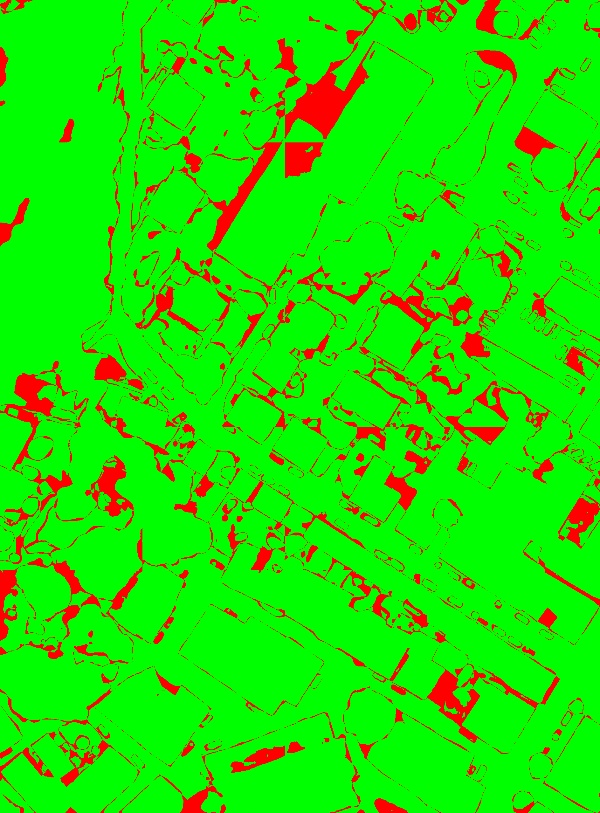 red/green image