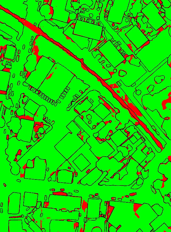 red/green image