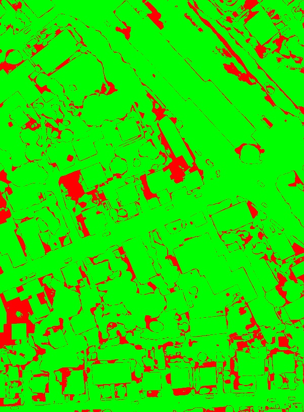 red/green image