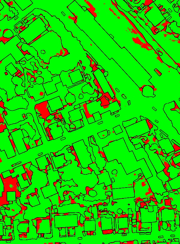 red/green image