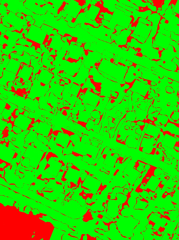 red/green image