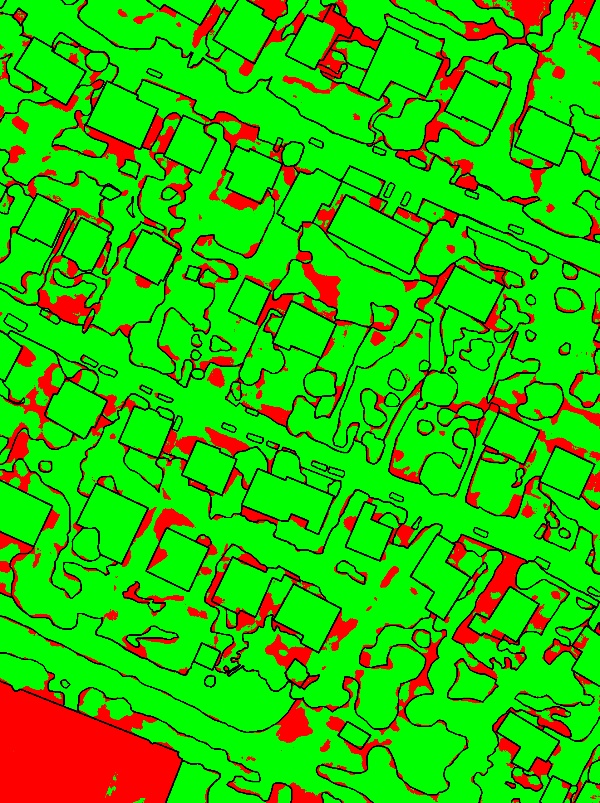 red/green image