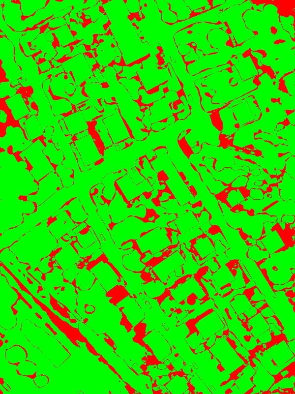 red/green image