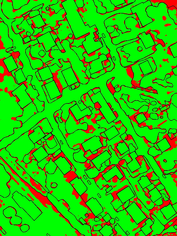 red/green image