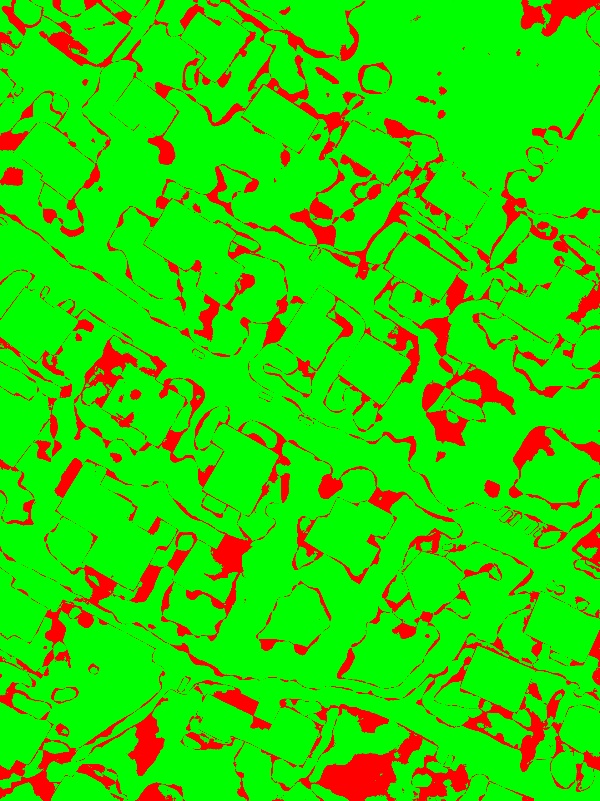 red/green image