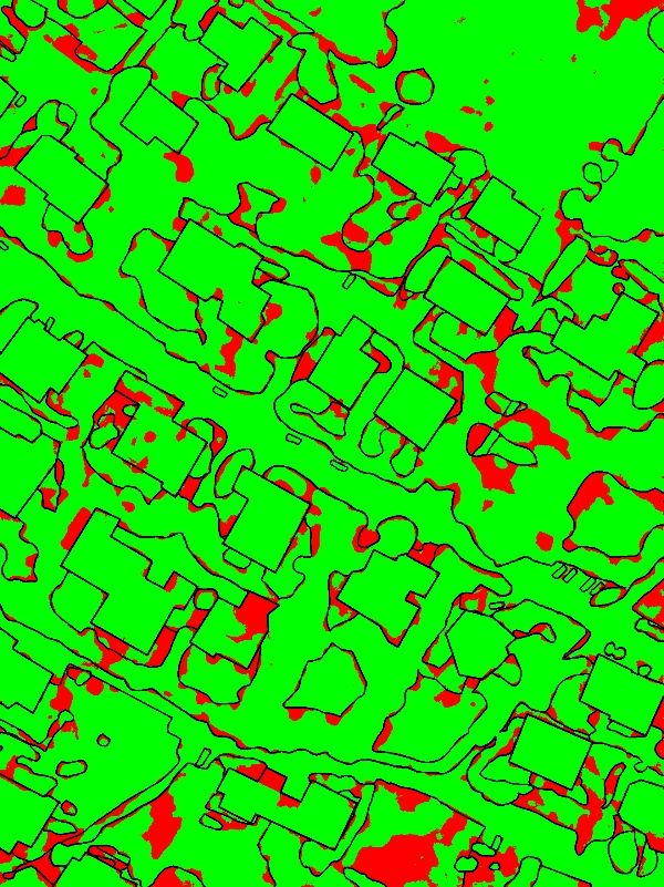 red/green image