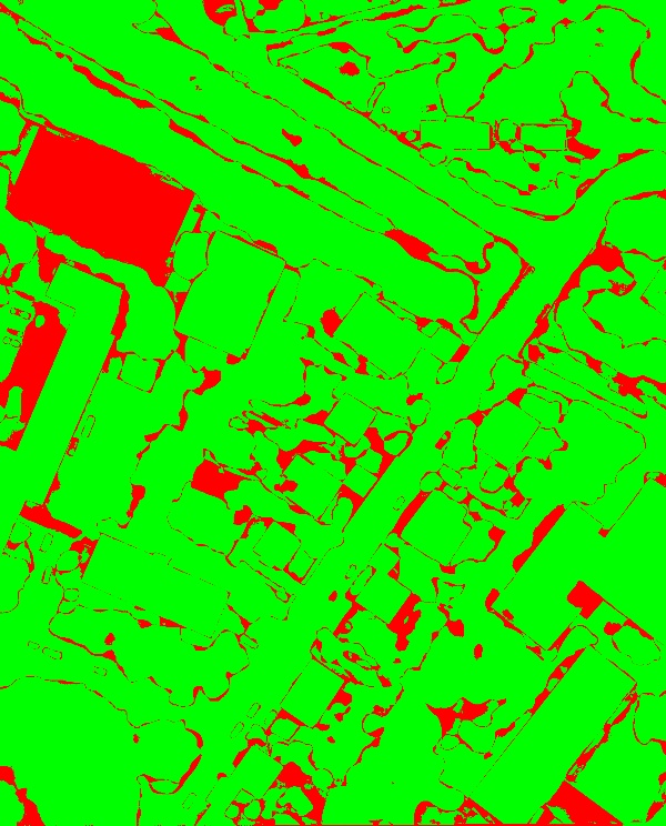 red/green image