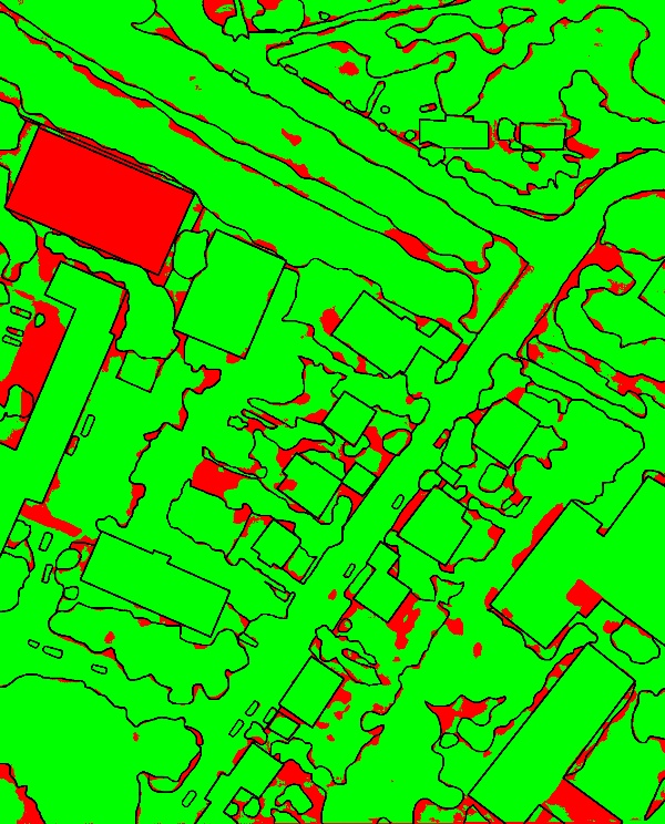 red/green image