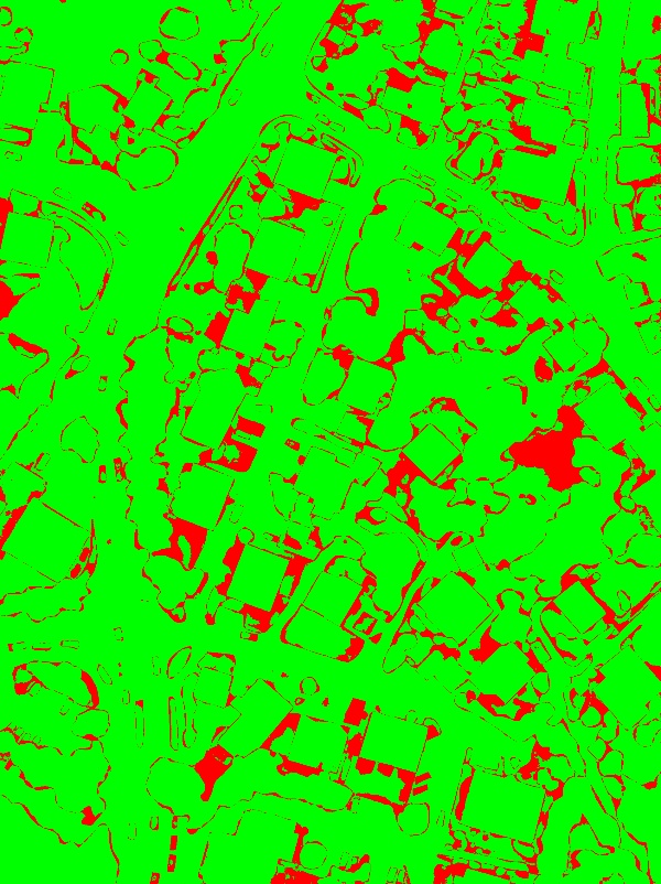 red/green image