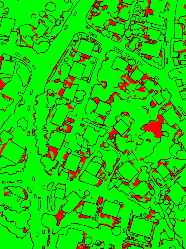red/green image