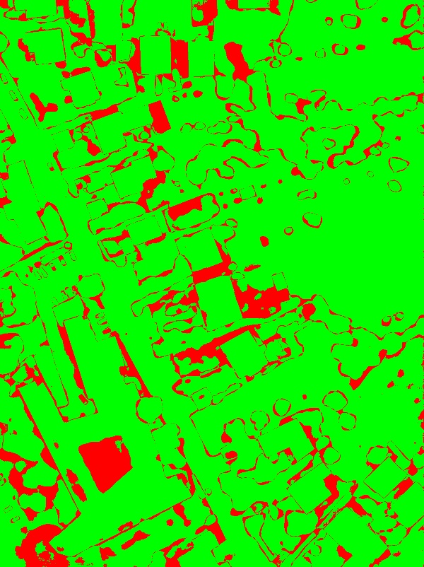 red/green image