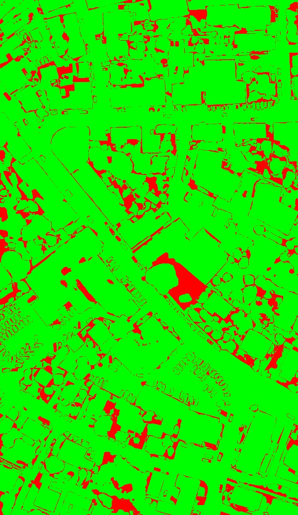 red/green image