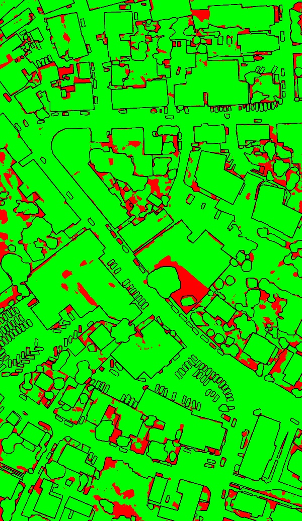 red/green image