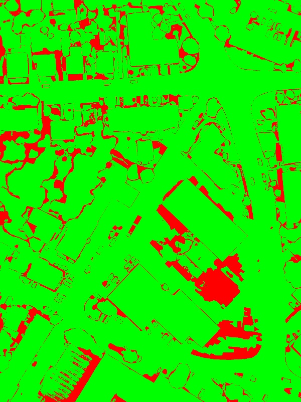 red/green image