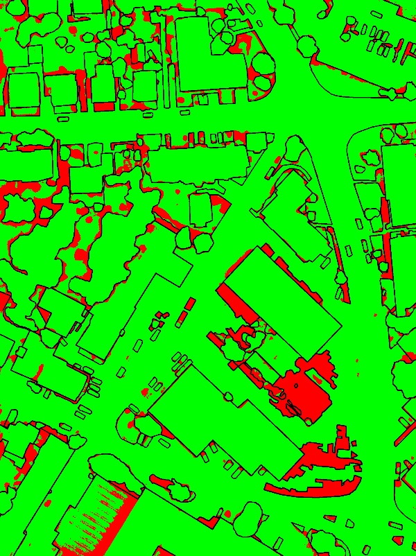 red/green image