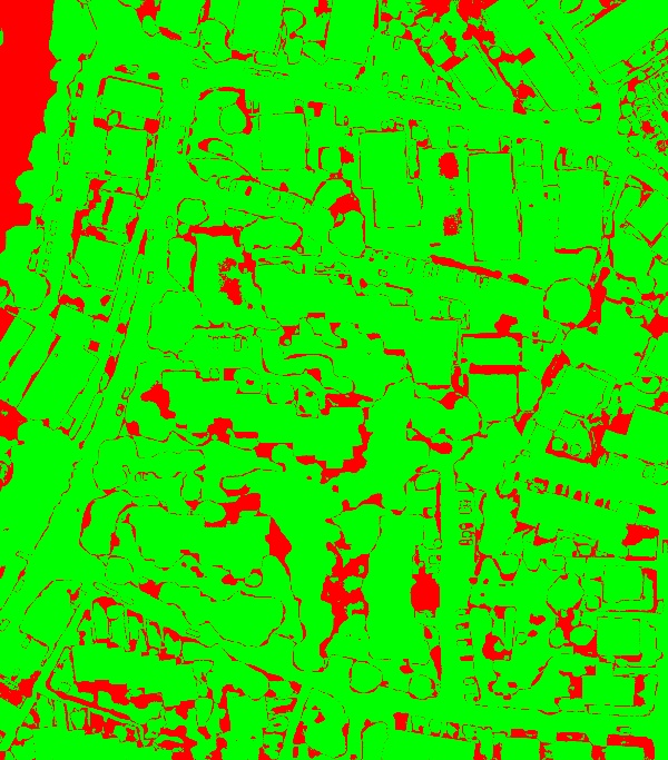 red/green image