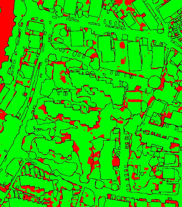 red/green image