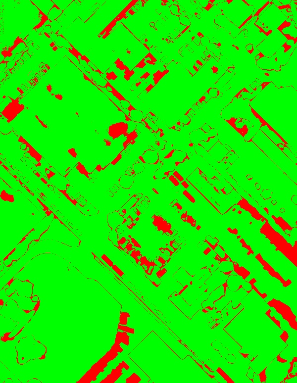 red/green image