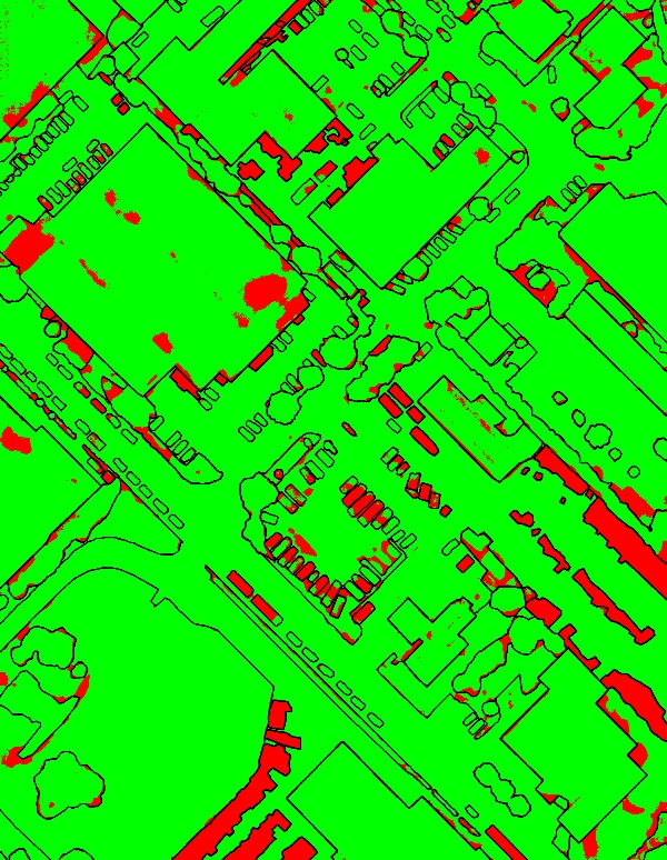 red/green image