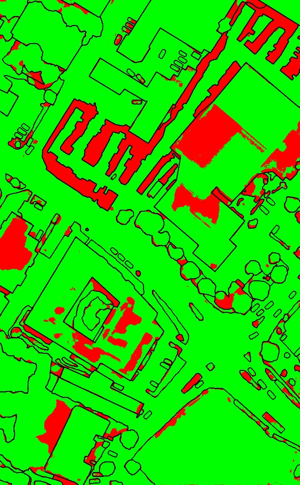 red/green image