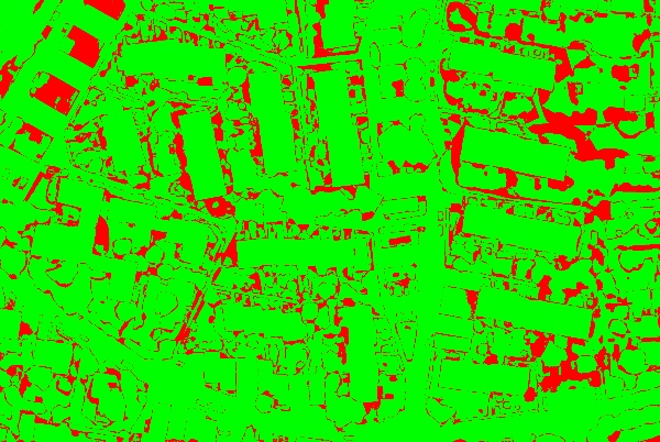 red/green image
