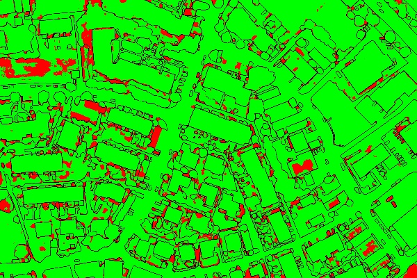 red/green image