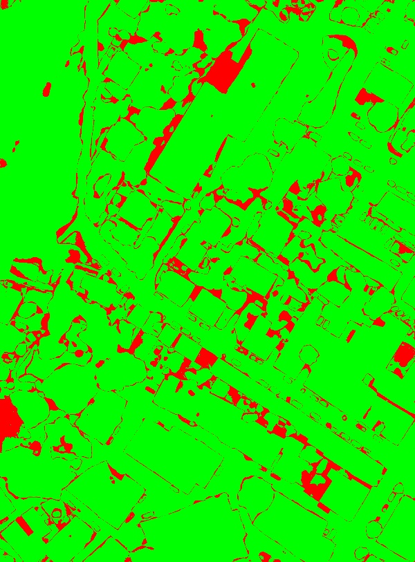 red/green image