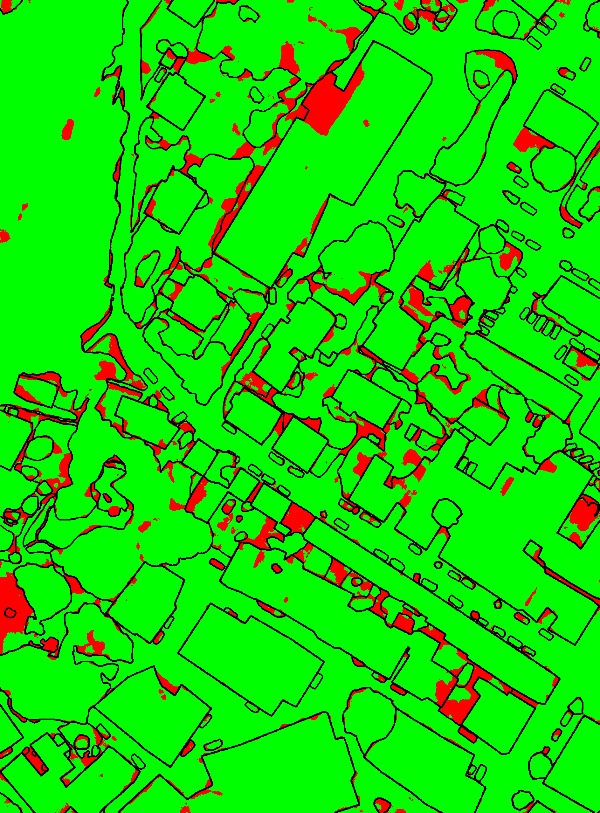 red/green image