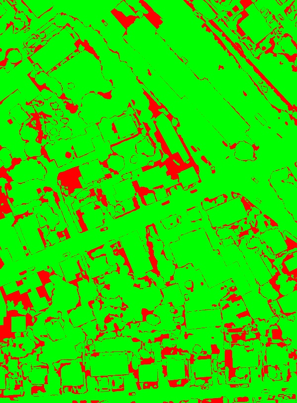 red/green image