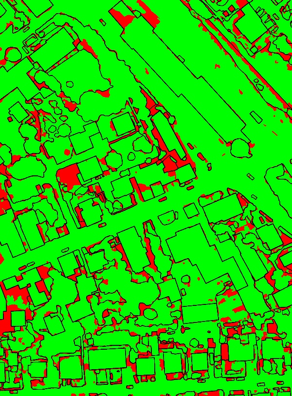 red/green image