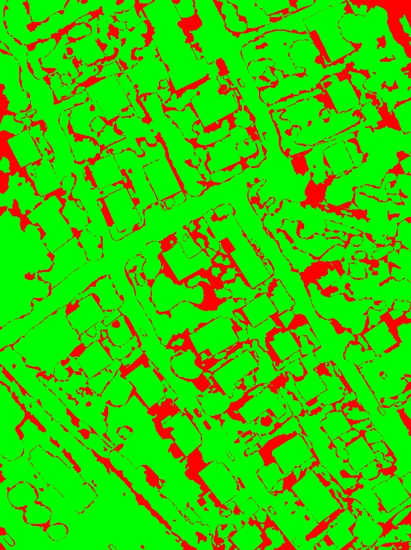 red/green image